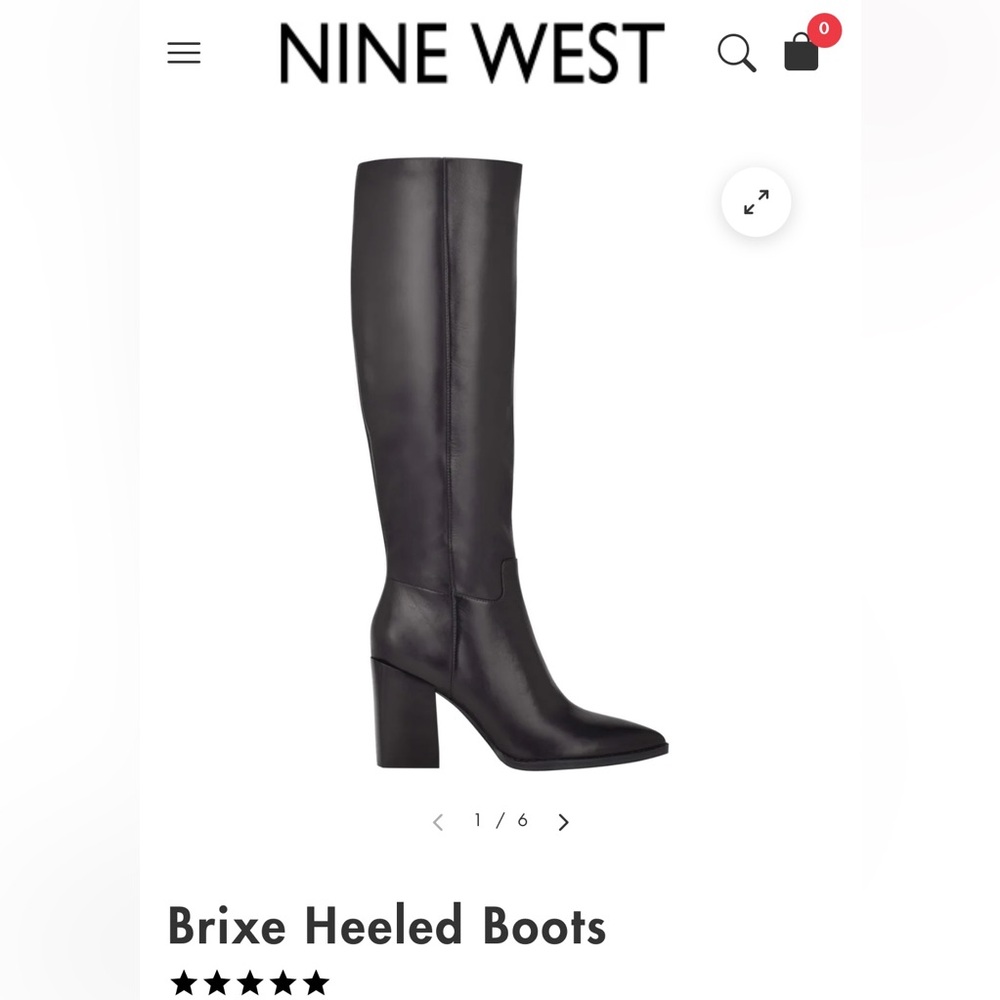 Nine West Brixe Heeled Boots Knee High